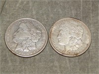 1921 S & 1921 Morgan 90% SILVER Dollars