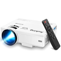 AuKing Projector, 2024 Upgraded Mini Projector,