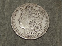 1898 S Morgan 90% SILVER Dollar better date