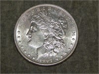 1902  Morgan 90% SILVER Dollar BETTER DATE