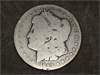 1890 CC  Morgan 90% SILVER Dollar UNCOMMON
