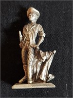 Revolutionary Soldier Plymouth Pewter Figure
