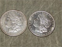 1878 & 1878 S Morgan 90% SILVER Dollars
