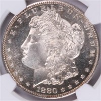 1880-S Morgan Dollar NGC MS65