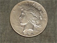 1934 S Peace 90% SILVER Dollar (Better date)