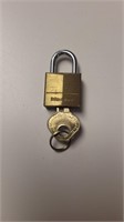 Small Master Lock and key