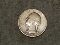 1932 S Wasington 90% SILVER Quarter (Key Date)