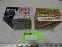 12 Gauge 3" cartridges; boxes not full; NO SHIPPI