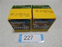 Remington 410 3" 4 shot; 50 rounds;  NO SHIPPING