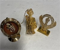 Fancy Gold Tone Decorative Collectibles