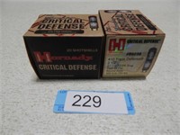Hornady 410 2 1/2" Critical Defense; 40 rounds; N