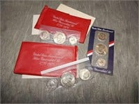 3 1976 SILVER Uncirculated sets