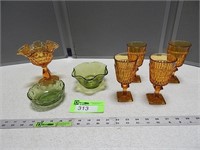 Goblets and decorative bowls