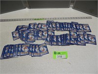 Pokémon trading cards; per seller approx. 271