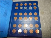 Lincoln Cent Set 1941 & Up Book Full