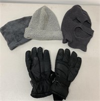 Gloves and hat’s