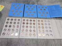 Pair of States Quarters Collections in books