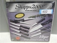 Forever Sharp Professional Cutlery Set; 10 pc; pac