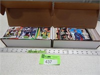 Nascar and Football & baseball trading cards; each