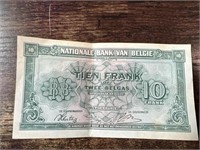 Banque Nationale De Belgique, 10 Francs. 01/02/43