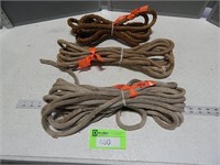 3 Sections of rope; 13', 21',  40' per seller; lon