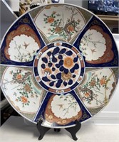 Large Imari Platter (as found/repaired-see pic)