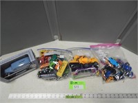 Assorted toy vehicles and a collectible vehicle co
