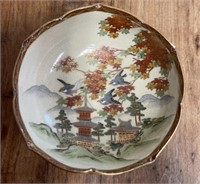 Signed Colorful Oriental Porcelain