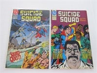 8 DC'S SUICIDE SQUAD COMICBOOKS-1991