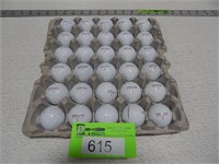 2 1/2 Dozen Kirkland golf balls; nice