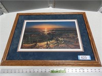 Framed and matted "Best Friends" by Terry Redlin