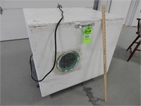 Hand crafted air cleaner approx. 30"x25"x25" hi