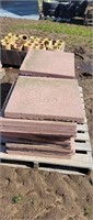 Pallet lot of patio stones