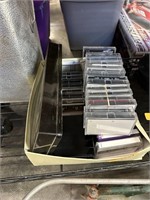 LARGE LOT OF CASSETTE TAPES ETC