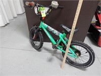 Child's Hot Wheels bike