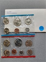 1980 US Mint Uncirculated coin set. Buyer must con