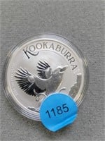 2024 Kookaburra 1 oz. .999 silver round.  Buyer mu