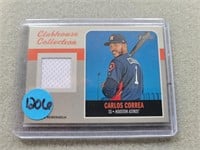 Topps Clubhouse Collection Carlos Correa card