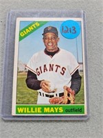 Topps #1 Willie Mays card