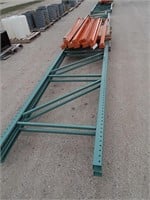 Pallet racking including 2- 24' end brackets and 1