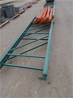 Pallet racking including 2- 24' end brackets and 1