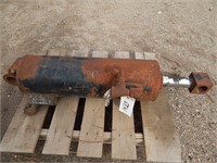 Hydraulic cylinder; per seller: 8" diam., 2" rim