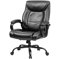 OUTFINE Tall Wide Office Chair  Black