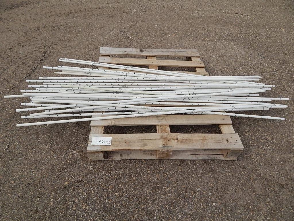 6' Fiberglass posts; 3/4" diam.; approx. 30 qty.