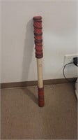 30" rubberized bow staff, combat sounds