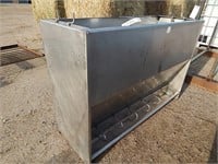 Hog feeder; 44"; 2 sided and stainless