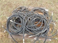 Pallet of assorted hydraulic hoses; 1/2"; 3000 PS