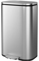 finetones Trash Can, Stainless Steel Garbage Can