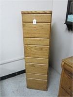 WOODEN FOUR DRAWER FILE CABINET