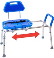 Sliding Shower Chair HydroGlyde Premium Heavy